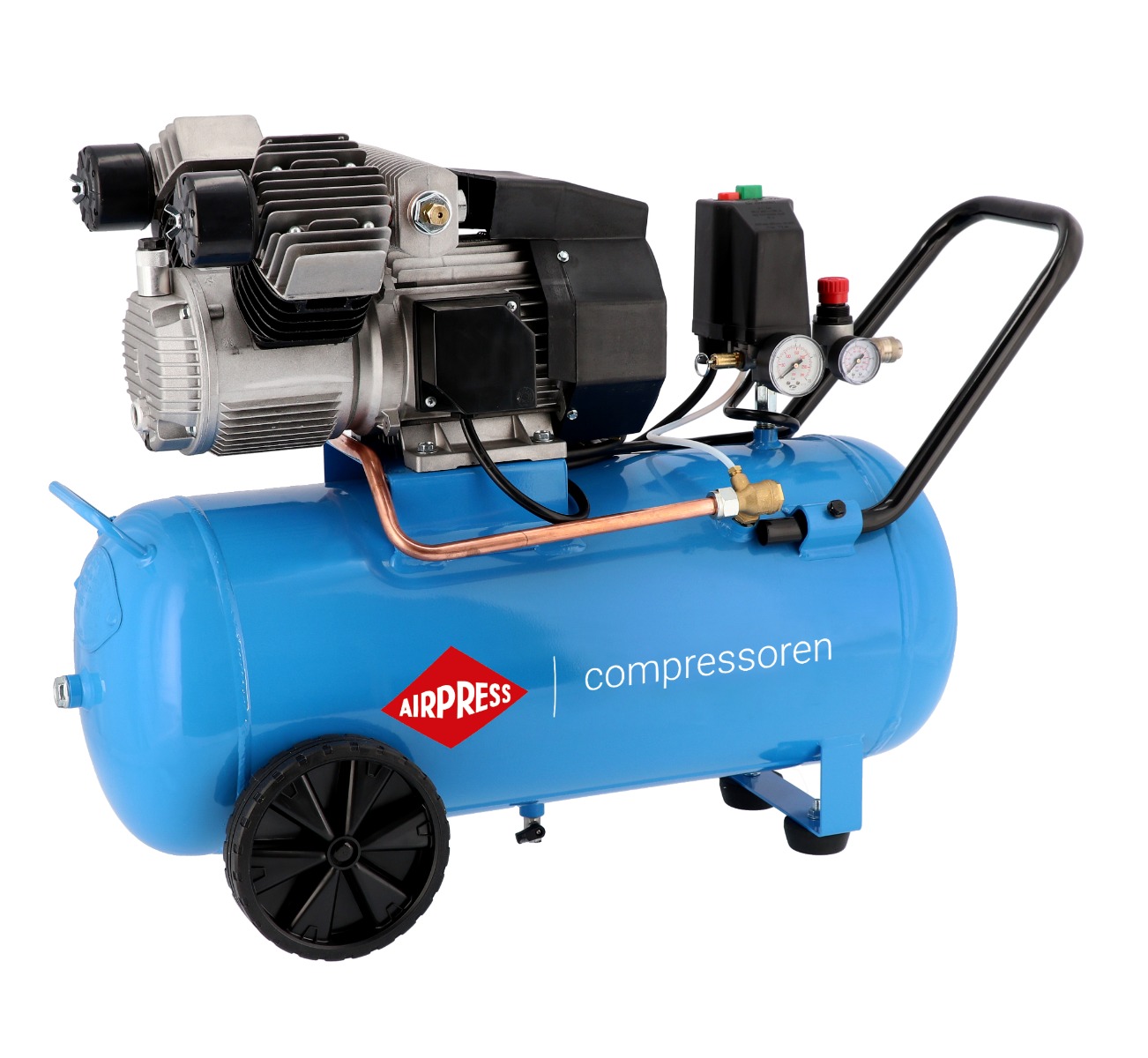 Compresseur LM 100-400 10 bar 3 ch/2.2 kW 320 l/min 100 L - Airpress -  36538-N