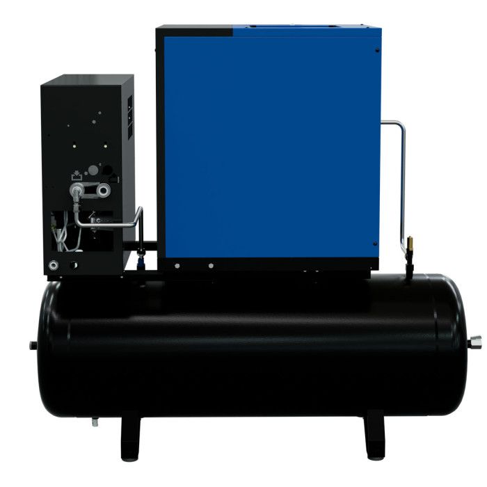 Compresseur à vis APS 9 GO 200 Combi Dry IVR 10 CV/7,5 kW 10 bar 264-798 l/min 200 L