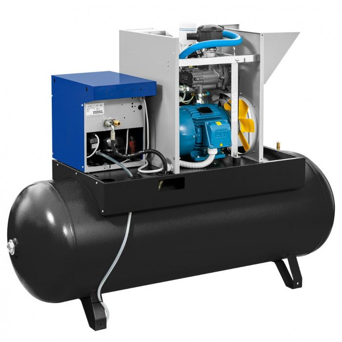 Compresseur à vis APS 20 Basic Combi Dry 8 bar 20 CV/15 kW 1860 l/min 500 L