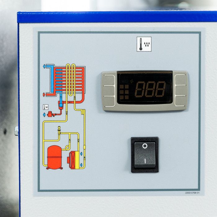 Compresseur à vis APS 20 Basic Combi Dry 8 bar 20 CV/15 kW 1860 l/min 500 L