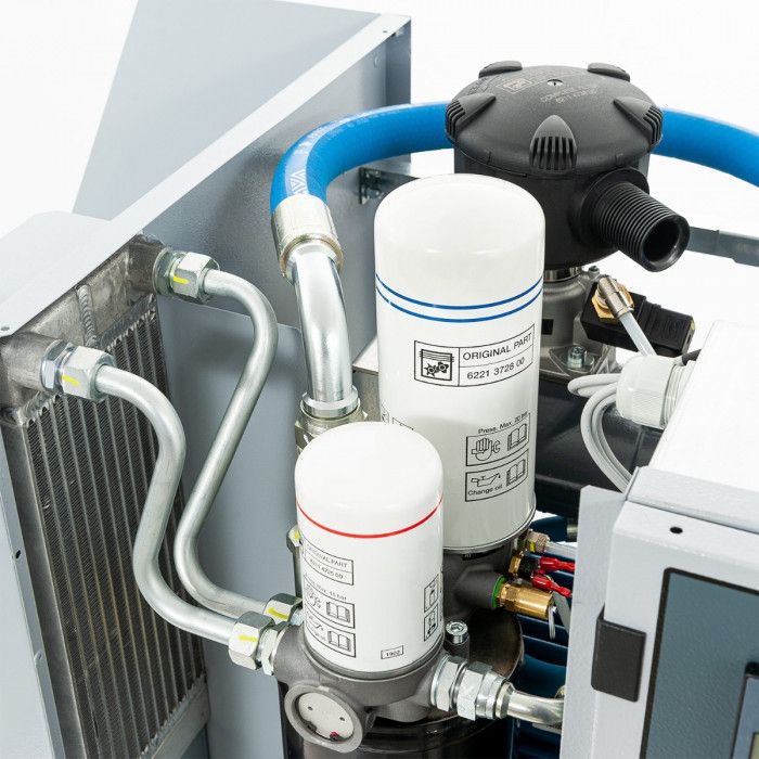 Compresseur à vis APS 20 Basic Combi Dry 8 bar 20 CV/15 kW 1860 l/min 500 L
