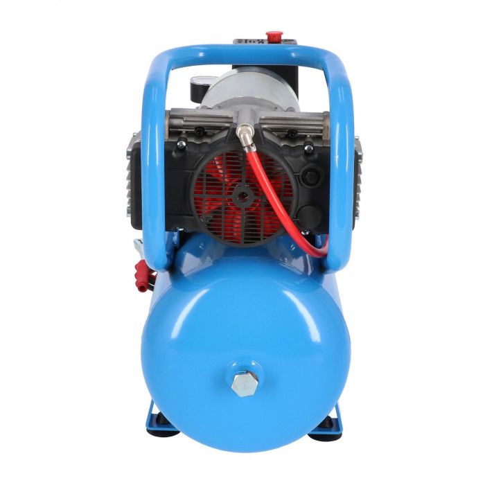 Compresseur pour camion (compresseur 24V) silencieux sans huile DC 24-225/15 10 bar 0.75 ch/0.55 kW 180 l/min 15 L