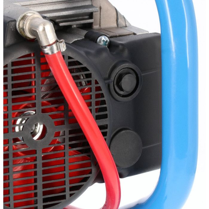 Compresseur pour camion (compresseur 24V) silencieux sans huile DC 24-225/15 10 bar 0.75 ch/0.55 kW 180 l/min 15 L