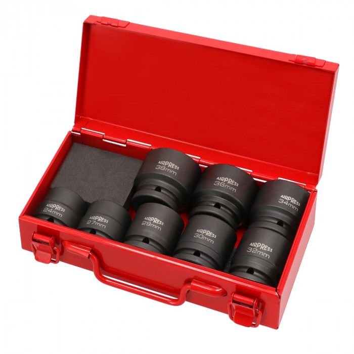 Coffret 8 Douilles à choc 3/4”
