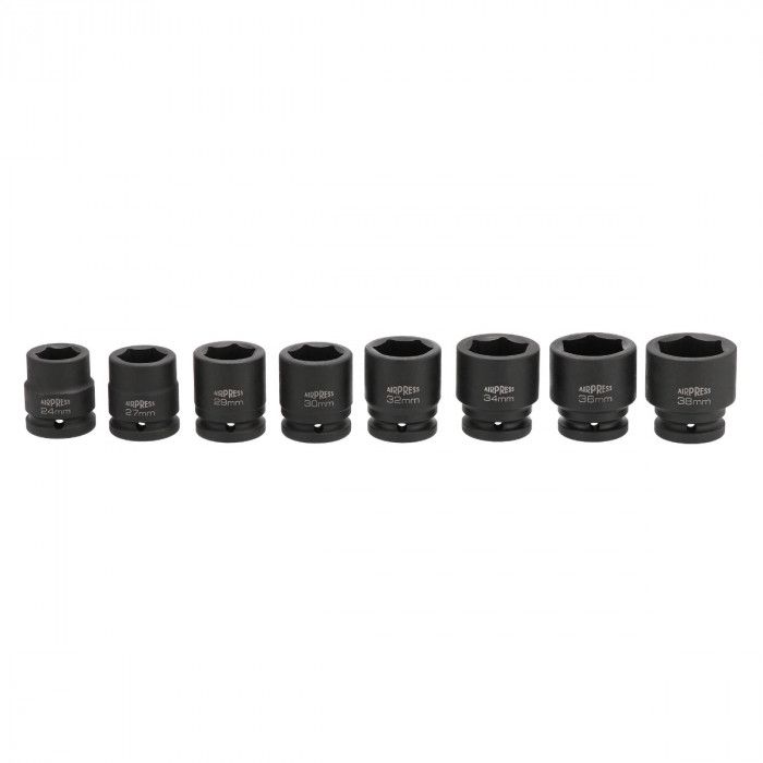 Coffret 8 Douilles à choc 3/4”