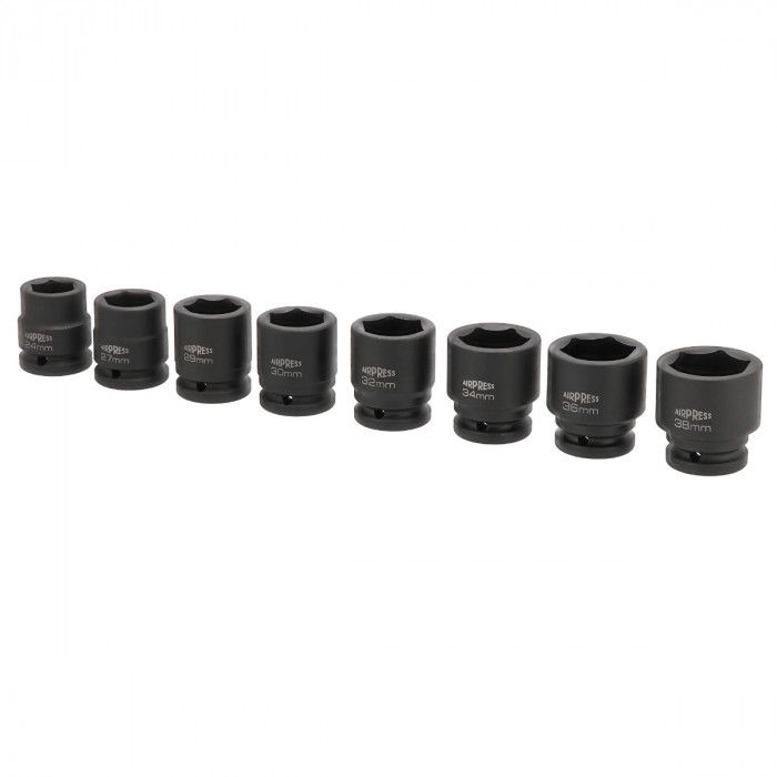 Coffret 8 Douilles à choc 3/4”