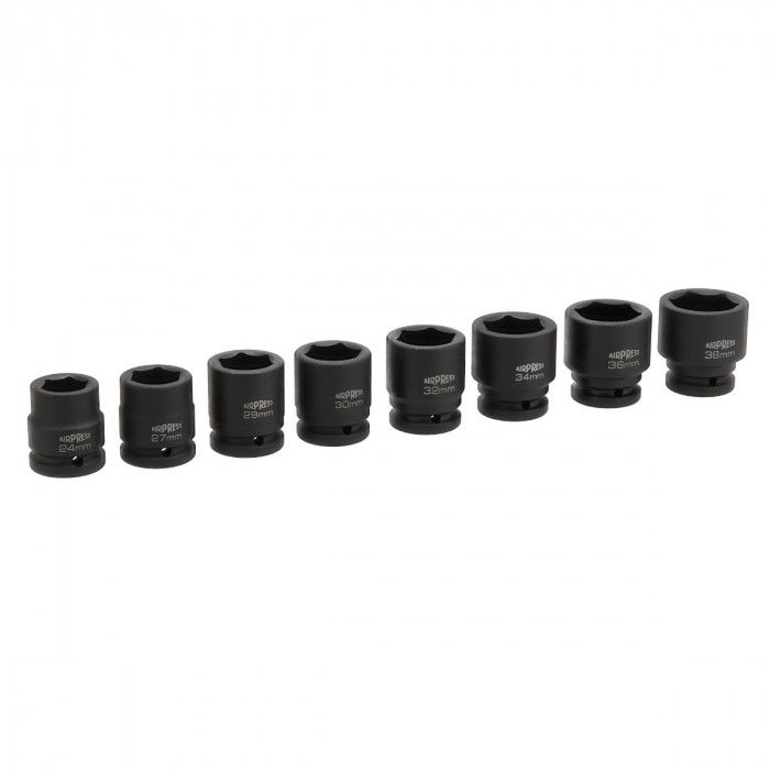 Coffret 8 Douilles à choc 3/4”