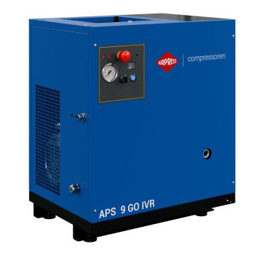 Compresseur à vis APS 9 GO IVR 10 CV/7,5 kW 10 bar 264-798 l/min Compresseur à vis APS 9 GO IVR 10 CV/7,5 kW 10 bar 264-798 l/min