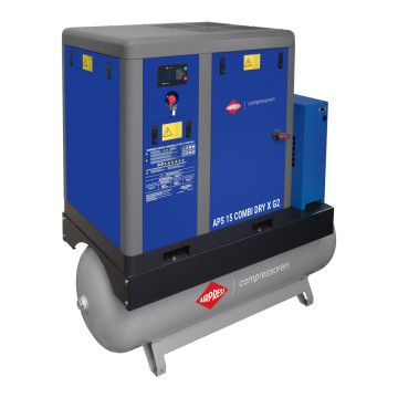 Compresseur à vis APS X 15 Combi Dry G2 10 bar 15 ch/11 kW 1440 l/min 500 L