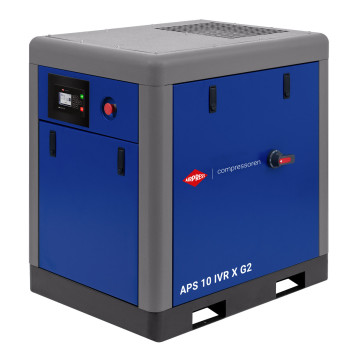 Compresseur à vis APS X 10 IVR G2 10 bar 10 ch/7,5 kW 380-1050 l/min