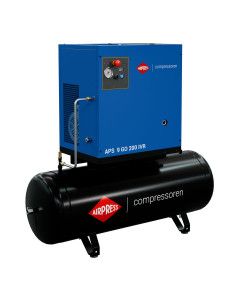 Compresseur à vis APS 9 GO 200 Combi IVR 10 CV/7,5 kW 10 bar 848 l/min 200 L