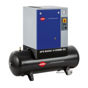 Compresseur à vis APS 4 Basic G2 Combi 10 bar 4 ch/3 kW 366 l/min 200 L