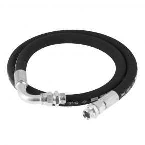 Tuyau pneumatique 1" 1 m 88 bar droit + raccords coudés