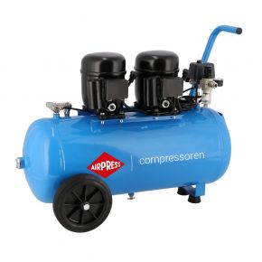Compresseur Extra Silencieux L 100-50 8 bar 1 ch/0.74 kW 80 l/min 50 L