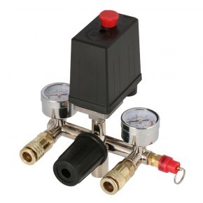 Pressostat, reducteur de pression et manomètres pour compresseur HL 275-50