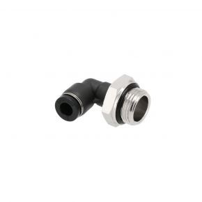 Raccord Instantané Coude 90° 6 mm x 3/8" Mâle