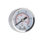 Manomètre 1/8" 15 bar Raccordement arrière - Sous Blister