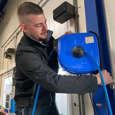 Installation d'un système d'air comprimé