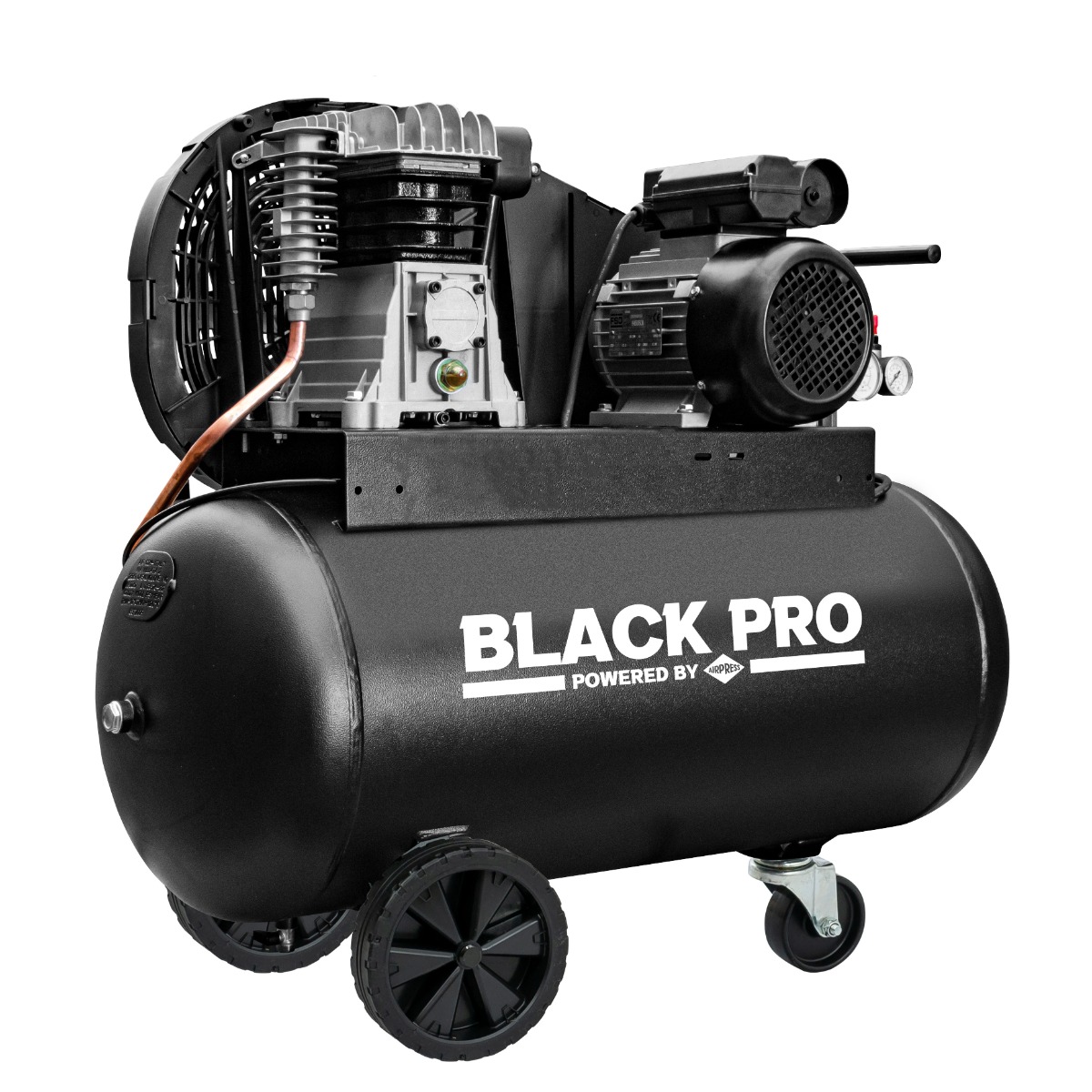 Compresseur semi professionnel Black Pro B2800/50 CM2 10 bar 2 ch/1,5 kW | Airpress