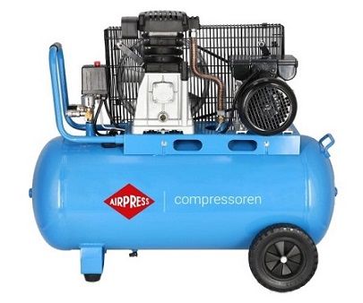 HL 340-90, compresseur double piston à huile de série Blue Plus Airpress