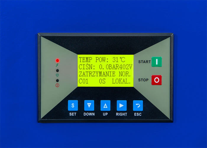 Écran tactile couleur MAM-860 | Compresseur à vis APS-X 20 Combi Dry X 10 bar | Airpress