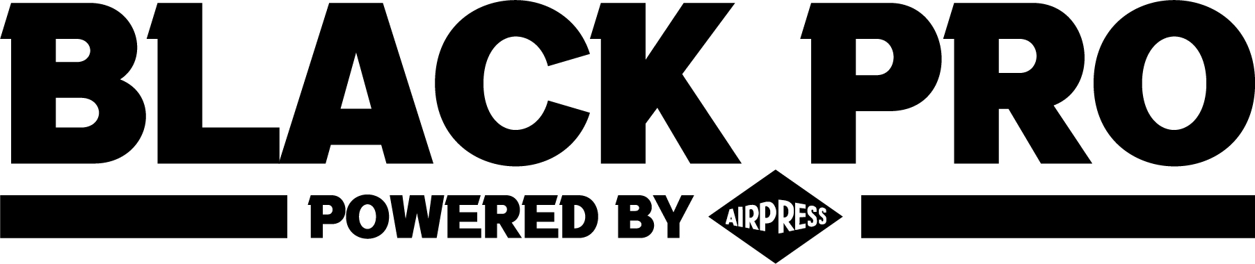 Compresseur d'air professionnel Black Pro (logo noir) | Airpress